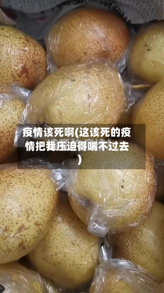 疫情该死啊(这该死的疫情把我压迫得喘不过去)